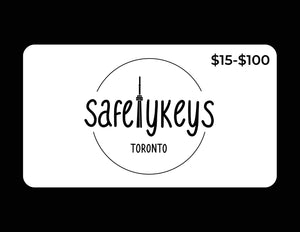 SafetyKeys Toronto Gift Card